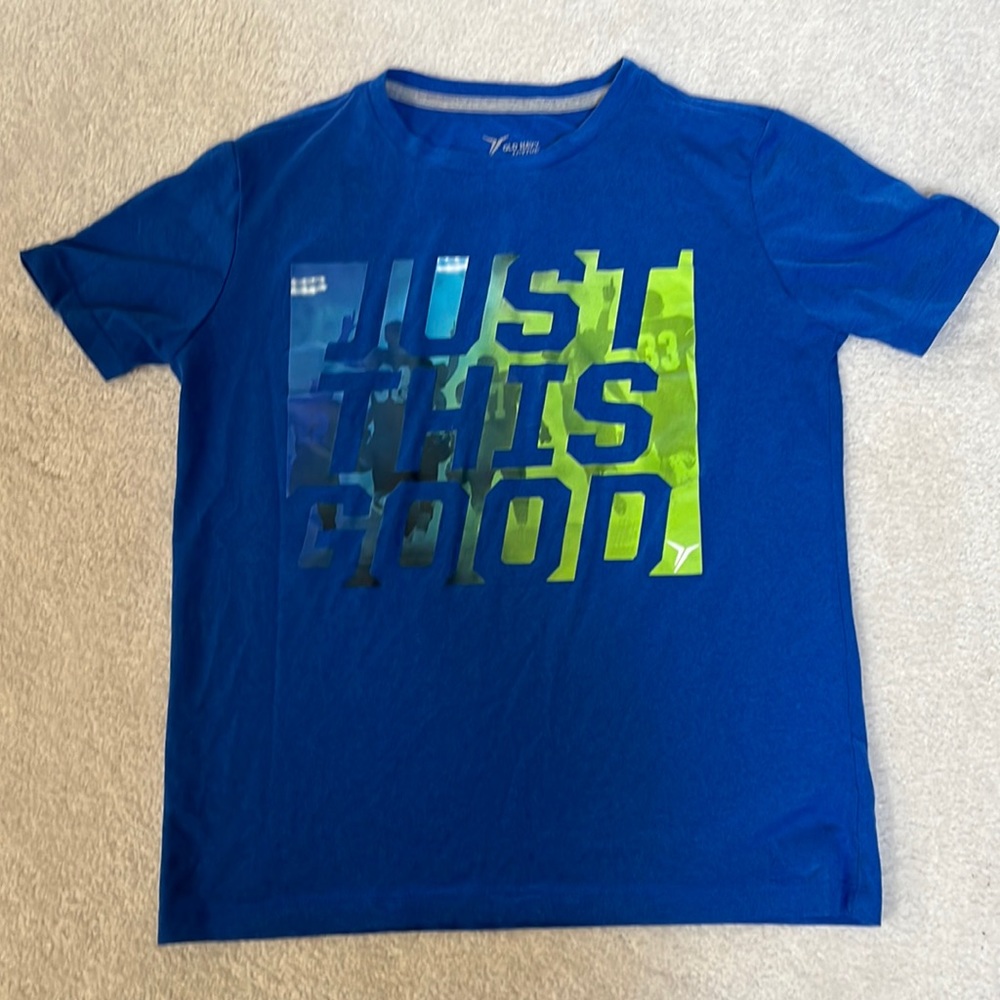 Youth L Blue Old Navy Active T-Shirt